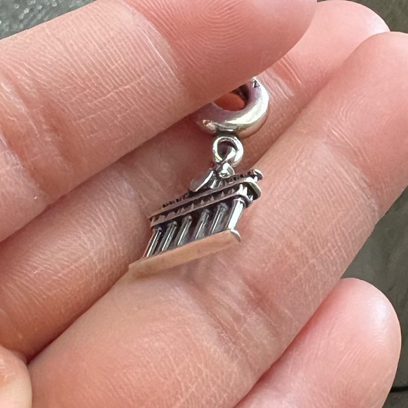 Retired Pandora Brandenburg Gate Germany National Icon Bead Dangle Charm Silver - Picture 12 of 12